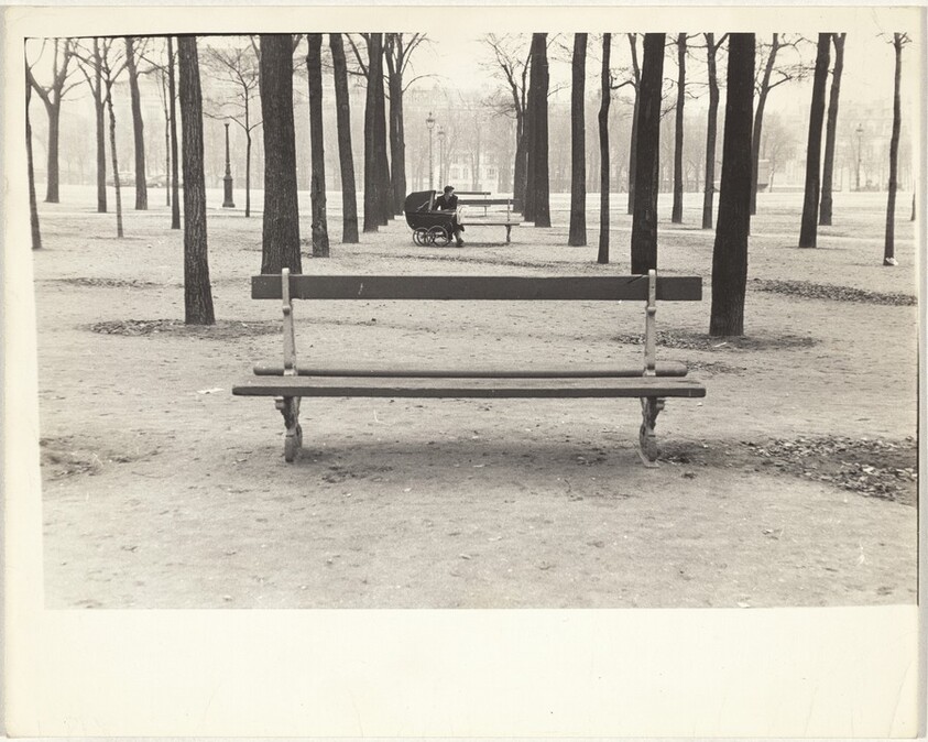 Park bench, Paris