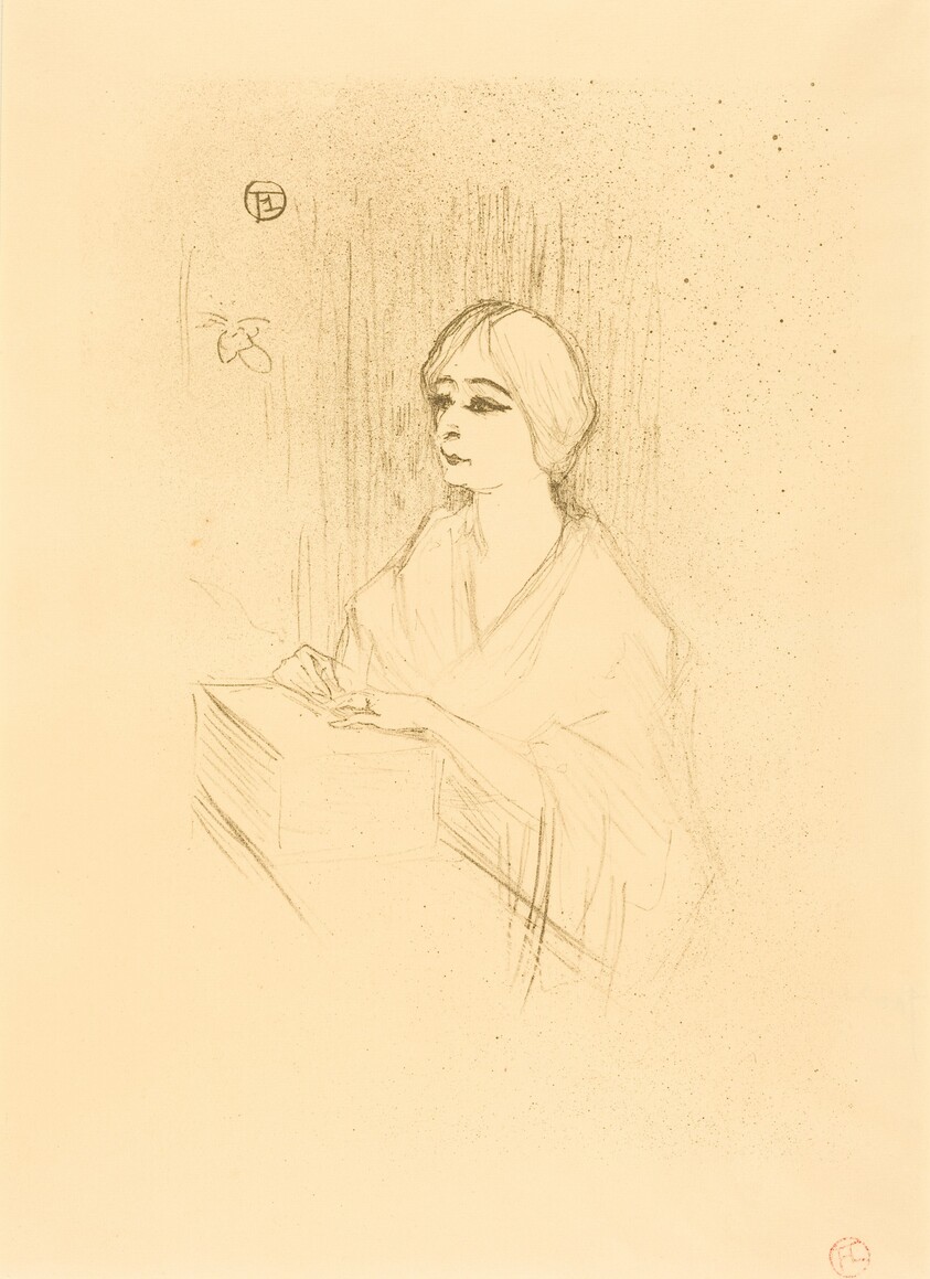 Yahne in His Box (Yahne dans sa loge)