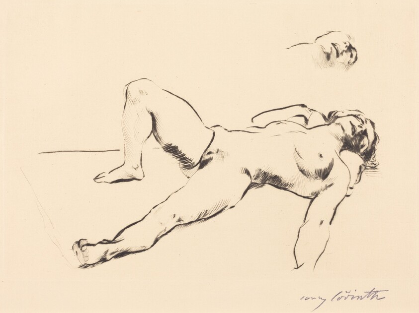 Liegender Weiblicher Akt II (Reclining Female Nude II )