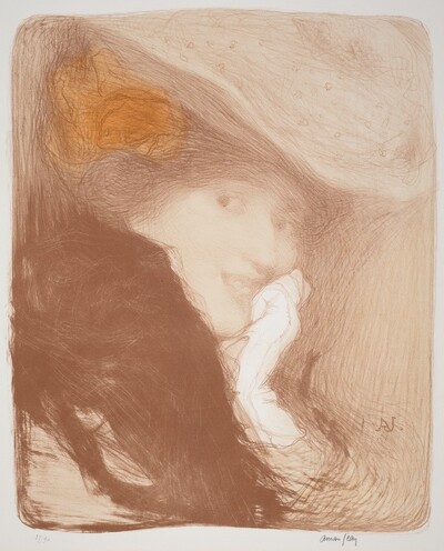 La Rieuse: Madame Albert Besnard