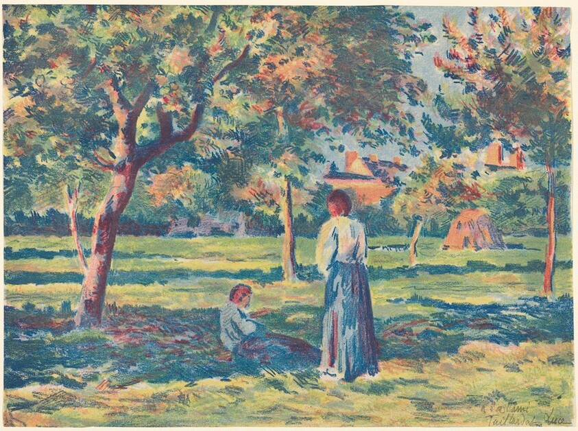 Under the Apple Trees, Near Gisors (Sous les pommiers, environs de Gisors)