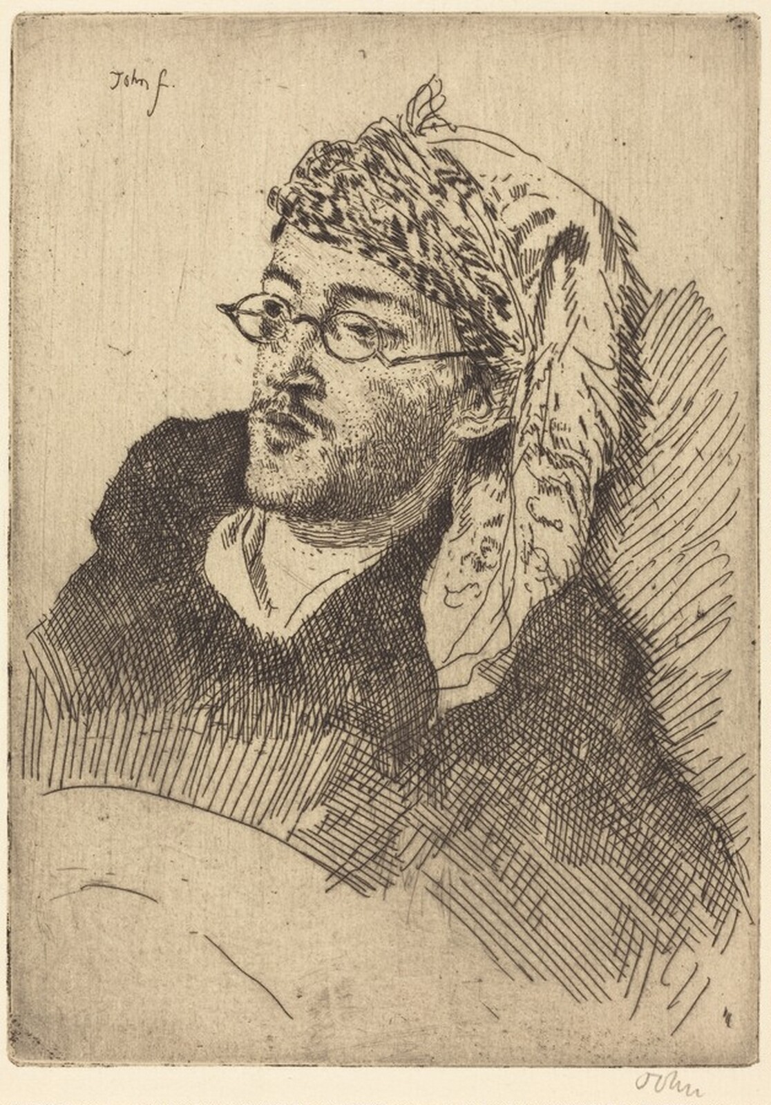 J. Hope Johnson, Augustus John, 1919