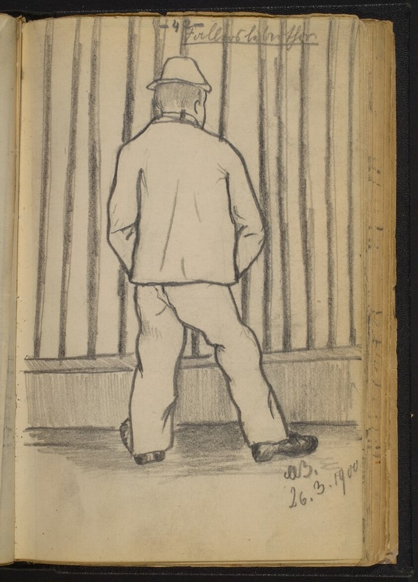 Man seen from Behind