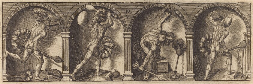 Les divers pourtraicts et figures X