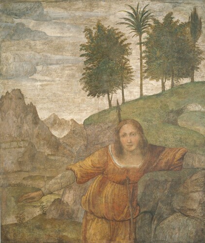 Procris Pierced by Cephalus' Javelin