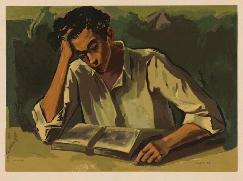 Man Reading