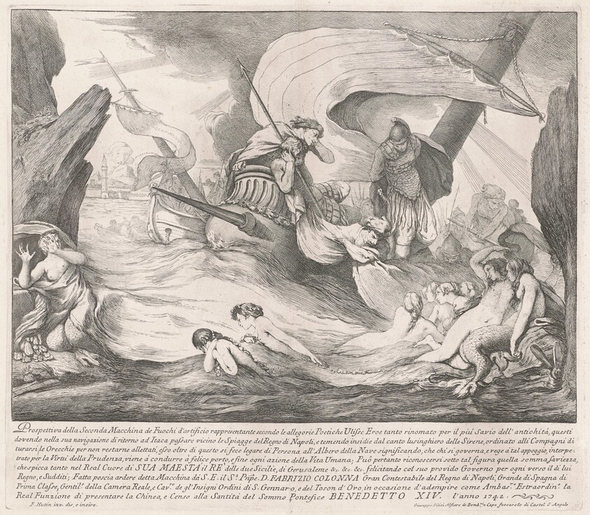 The Seconda Macchina for the Chinea of 1742: Ulysses and the Sirens