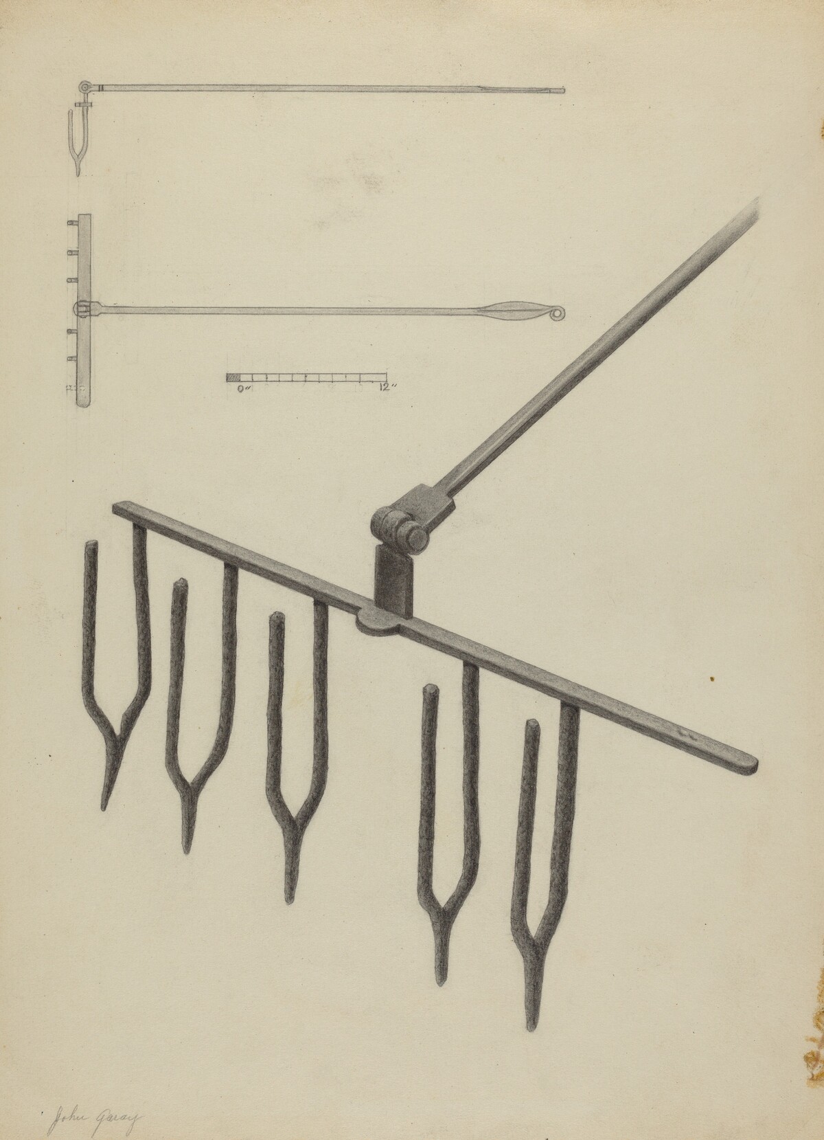 Wrought Iron Toaster