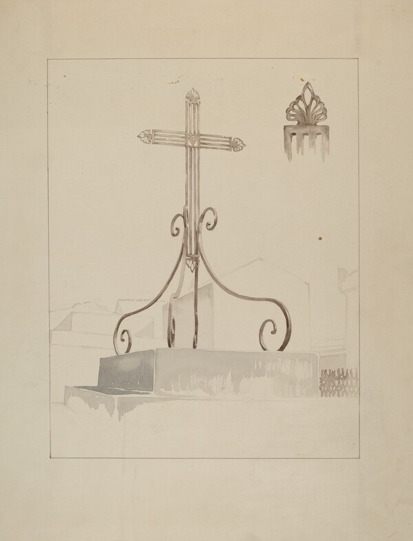 Wrought Iron Cross