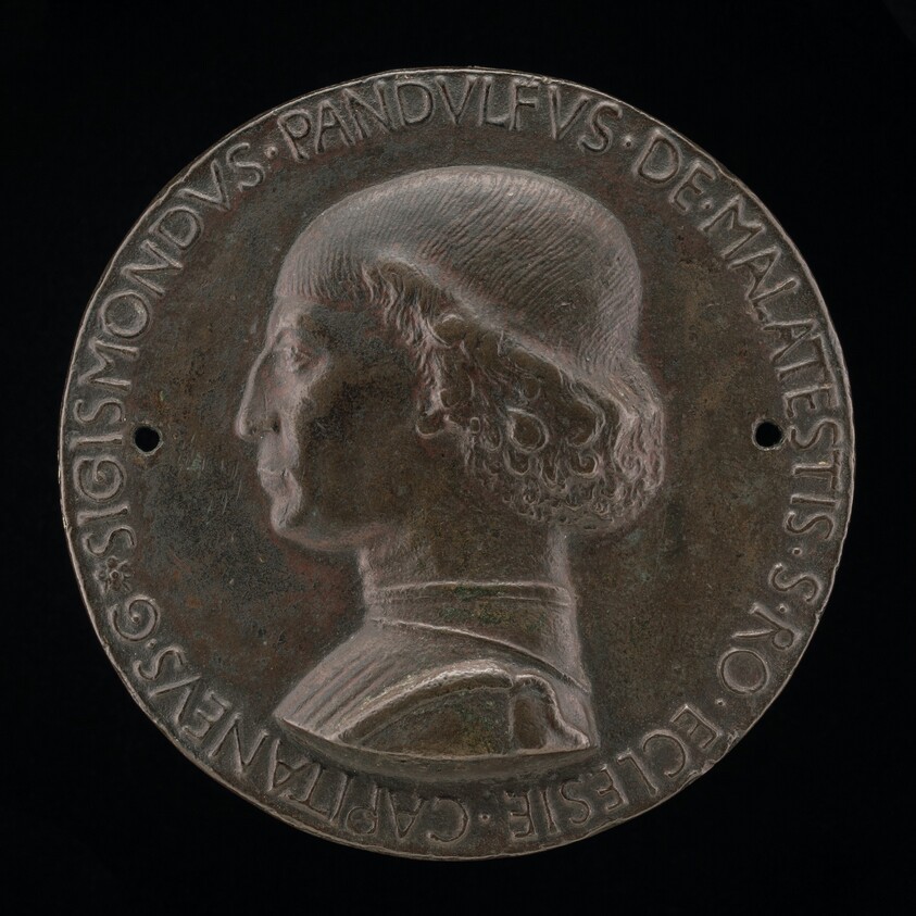 Sigismondo Pandolfo Malatesta, 1417-1468, Lord of Rimini and Fano [obverse]