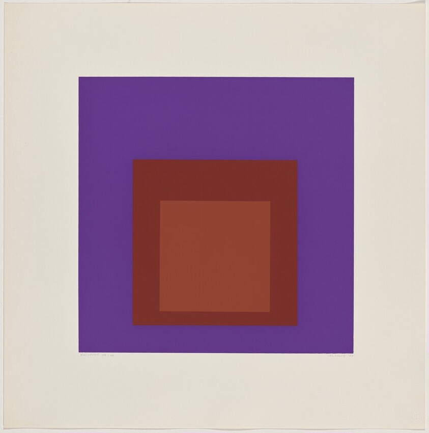 Palatial from Homage to the Square: Soft Edge—Hard Edge