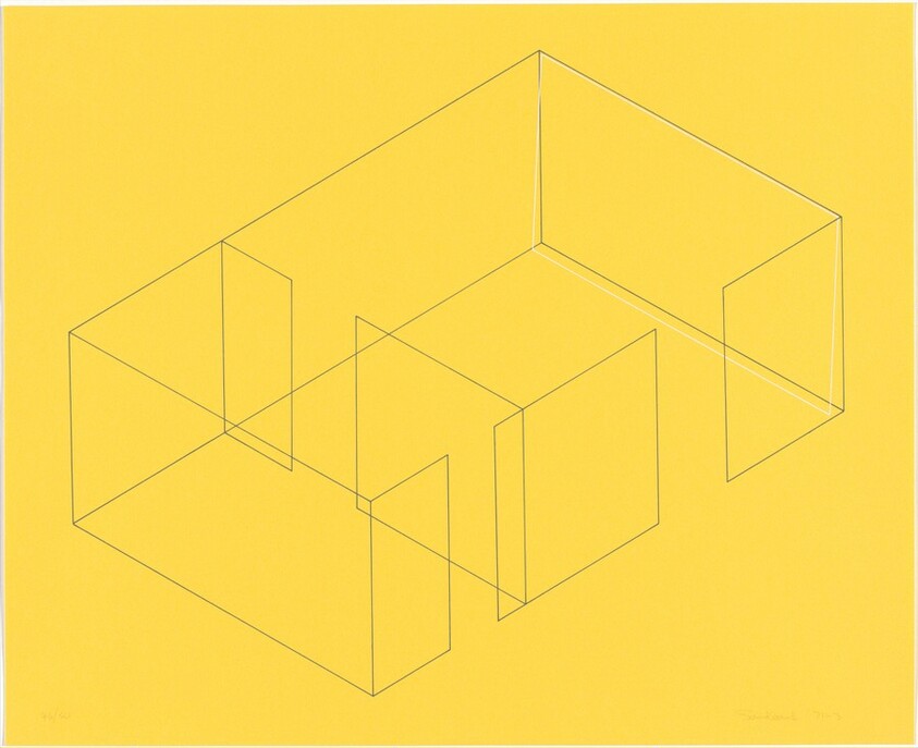 Untitled from Eight Variations for Galerie Heiner Friedrich (Acht Variationen für die Galerie Heiner Friedrich)