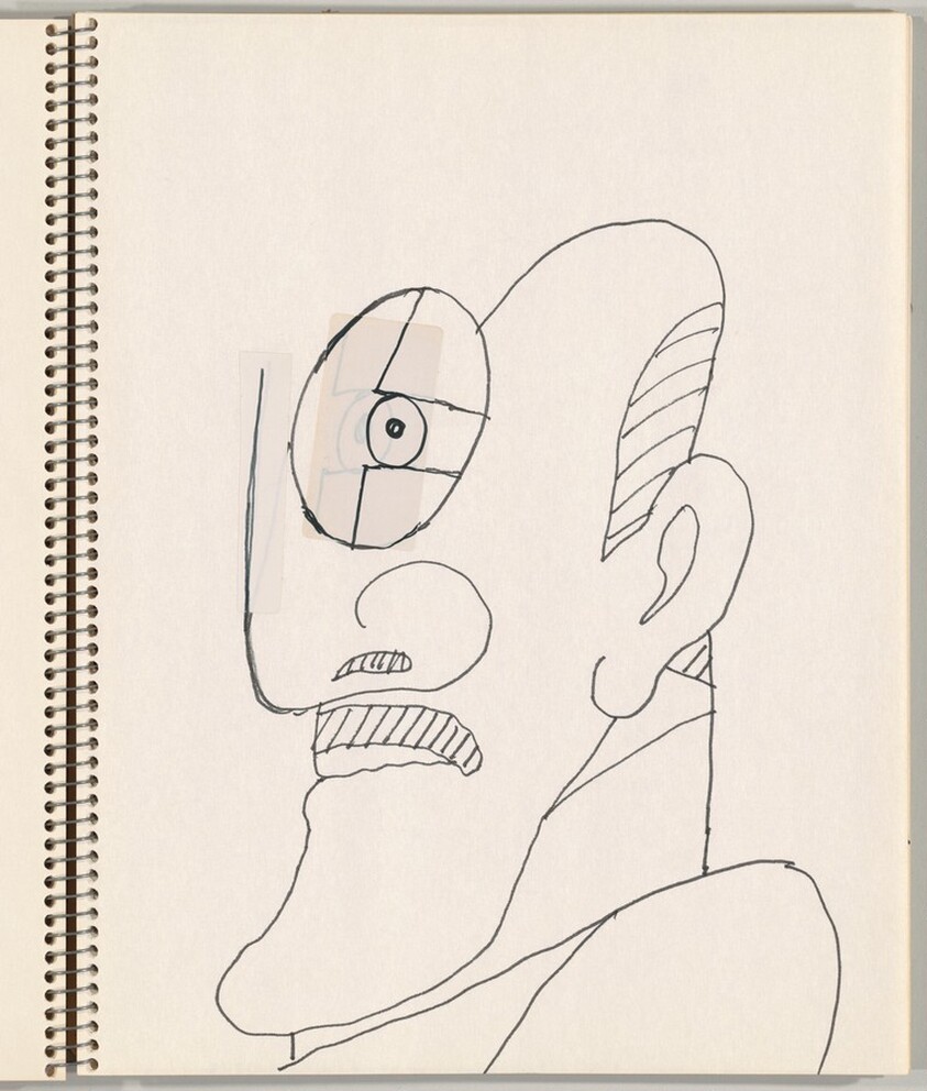 Self-Portrait in Profile