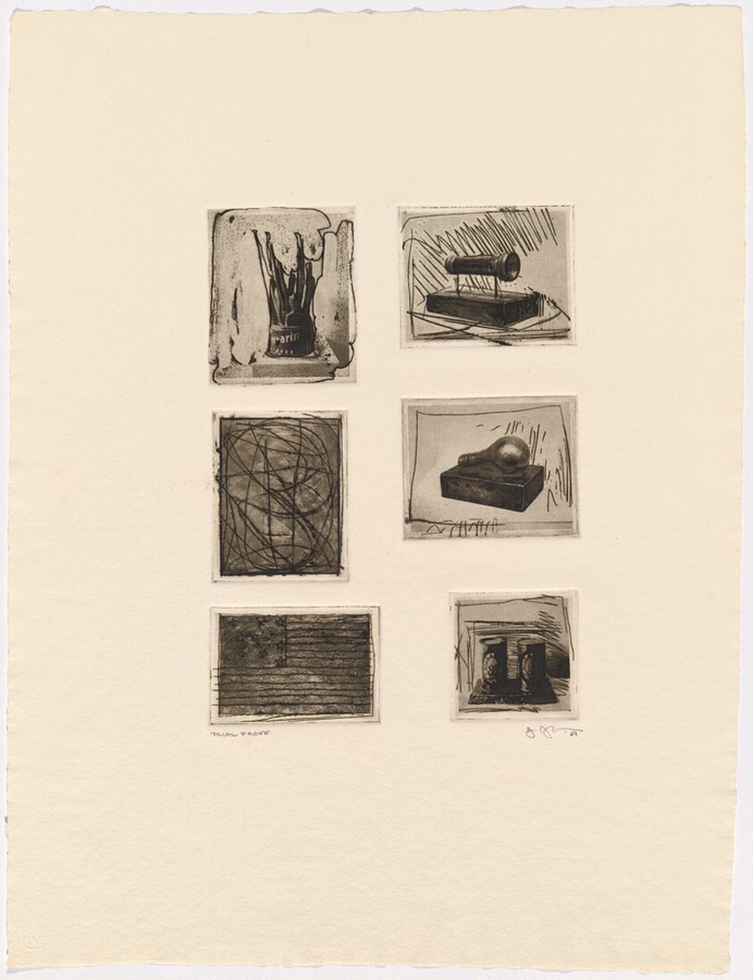 Six Photo Plates from 1st Etchings, 2nd State [trial proof]
