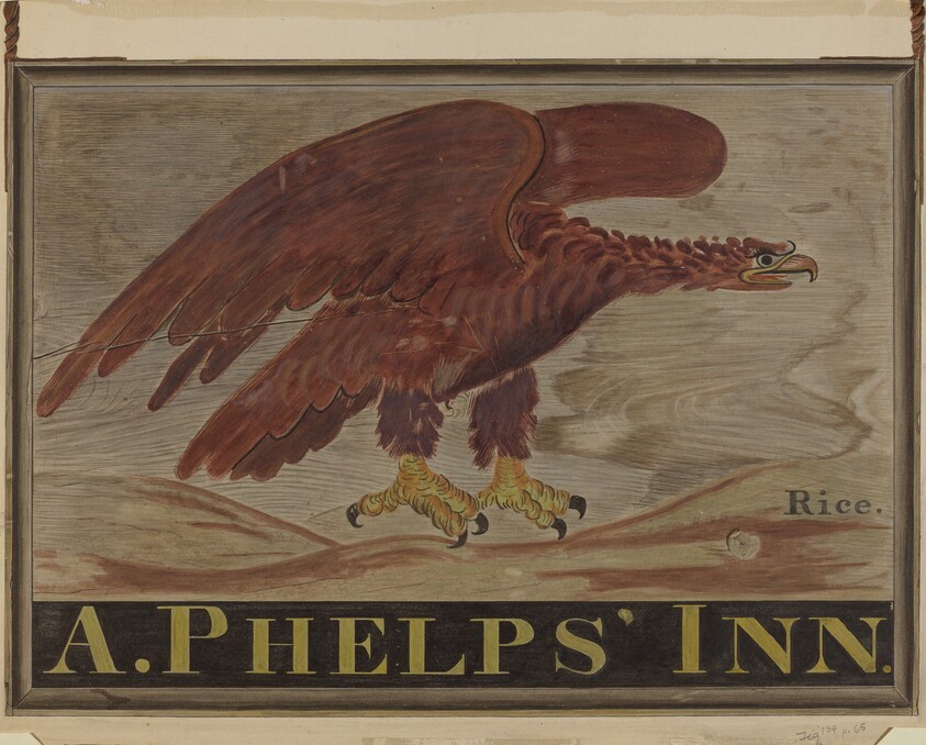 Inn Sign: "A. Phelps'"
