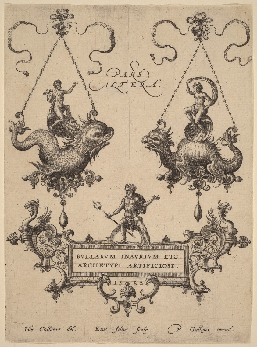 Title Plate with Designs for Pendants