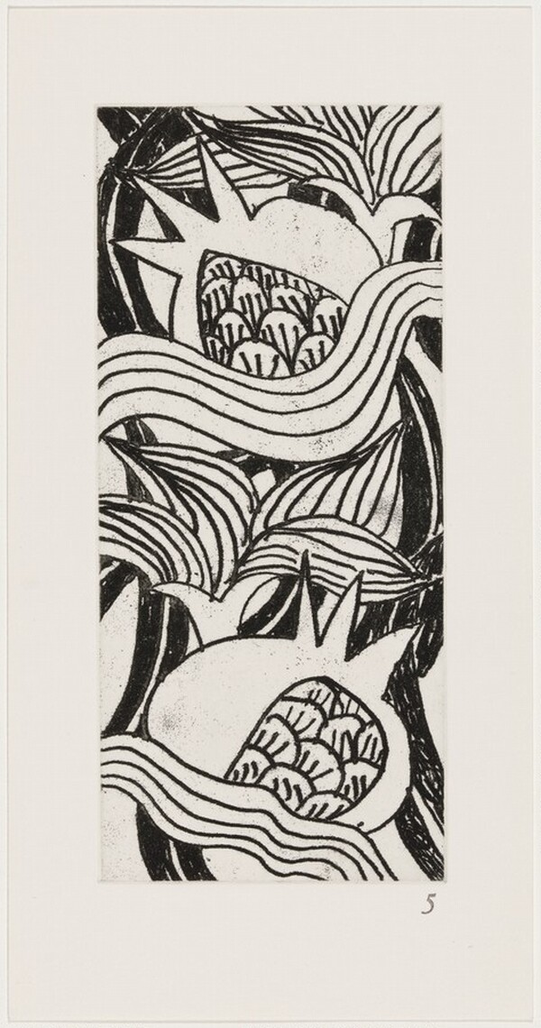 Pomegranates & Lilies from The Joy of Ornament