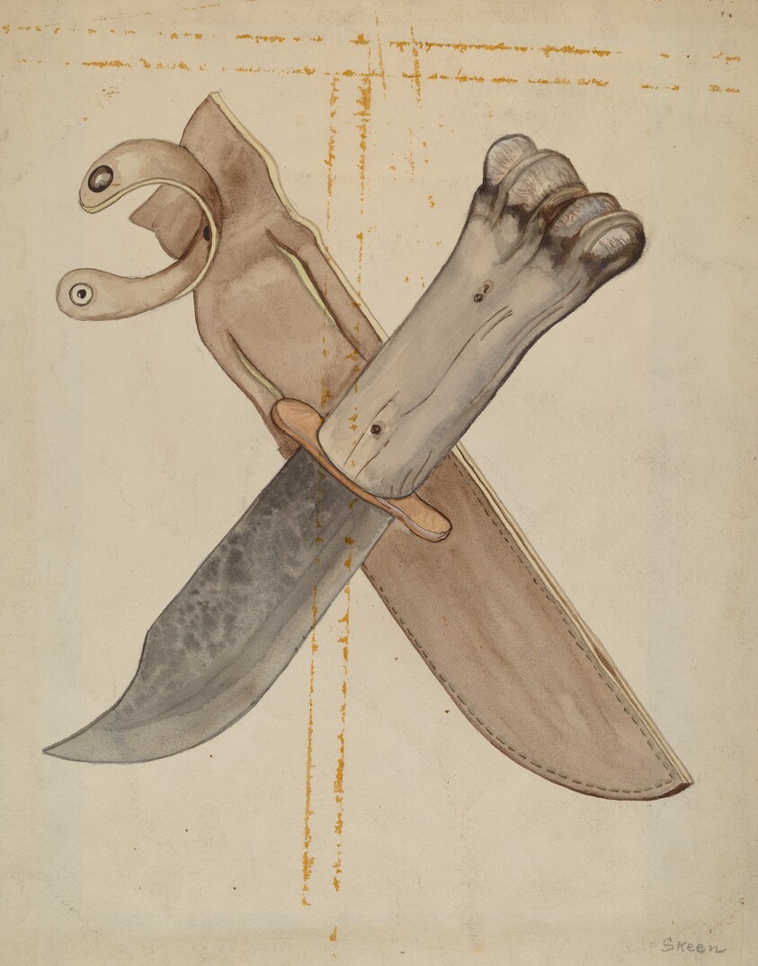 Knife and Sheath