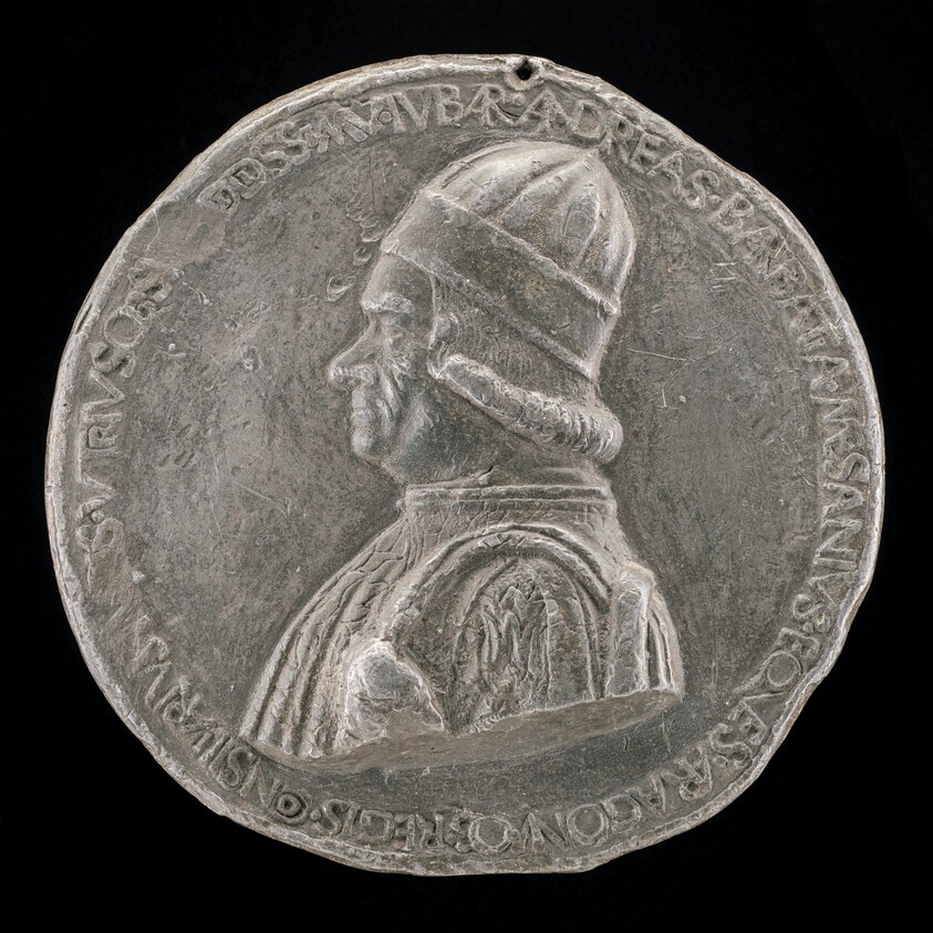 Andrea Barbazza, died 1480, Legal Adviser [obverse]