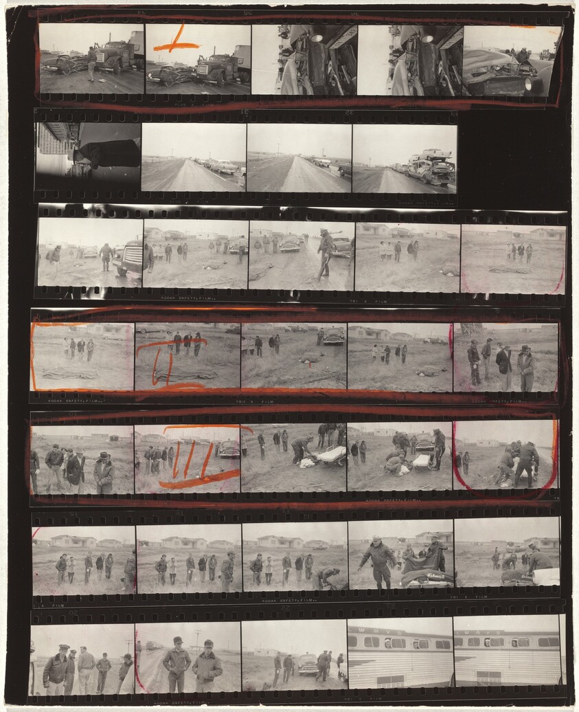 Guggenheim 371/Americans 35--U.S. 66, between Winslow and Flagstaff, Arizona