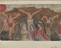 Station of the Cross No. 12: "Jesus Dies Upon the Cross", Geoffrey Holt, c. 1936