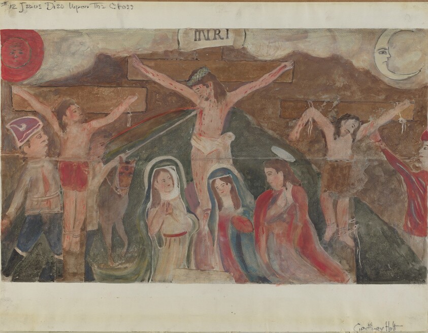 Station of the Cross No. 12: "Jesus Dies Upon the Cross"