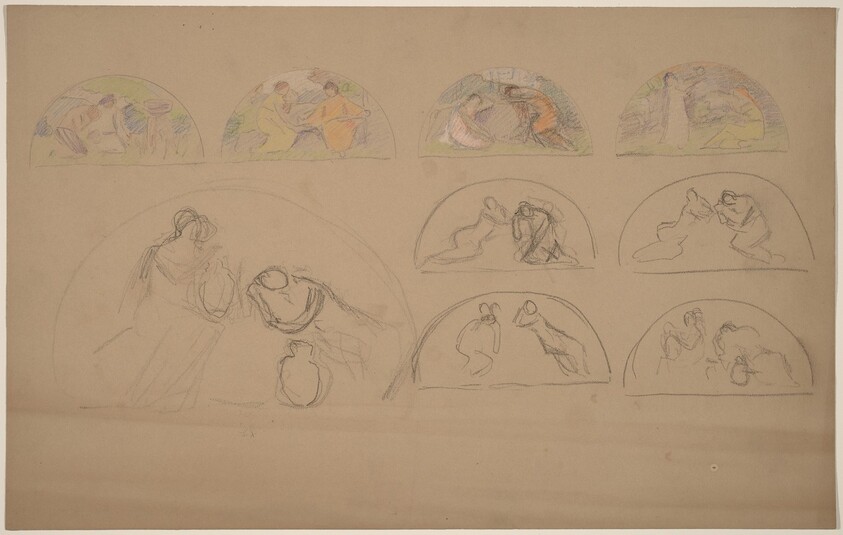 Studies for Lunettes