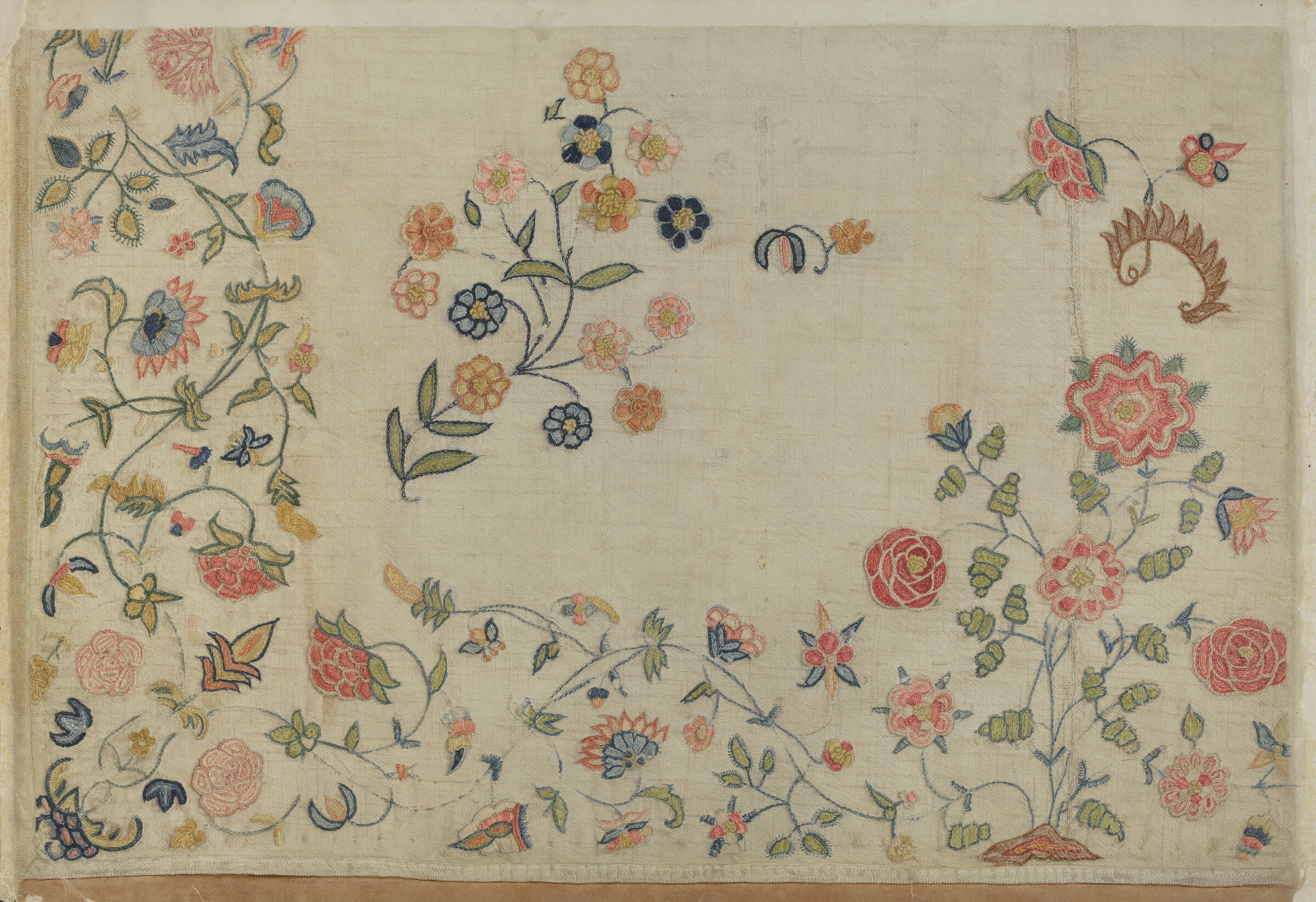 Embroidered Christening Blanket, Phyllis Dorr, c. 1937