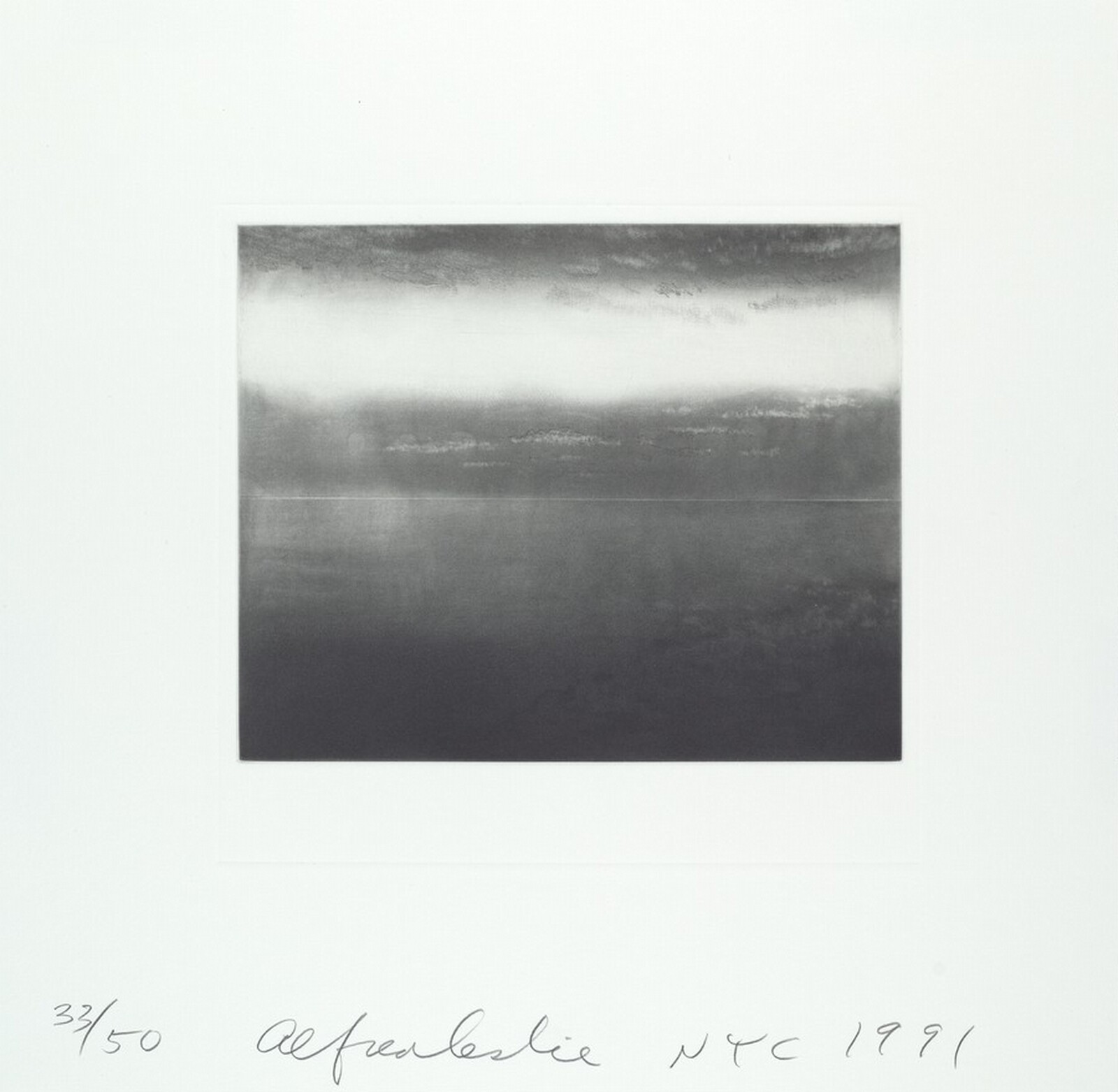 Montauk, Alfred Leslie, 1991