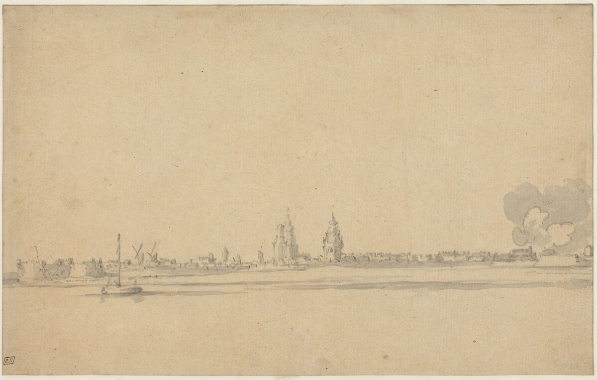 View of a Dutch Town (Delft?)