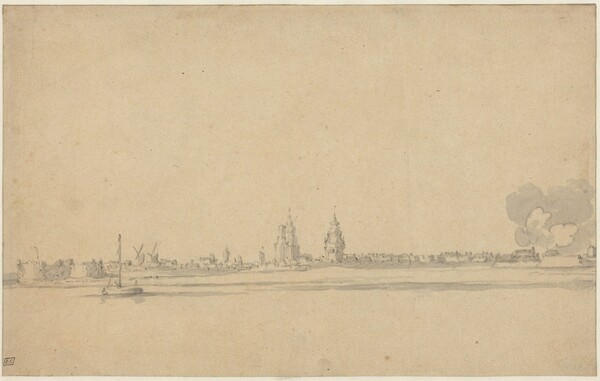 View of a Dutch Town (Delft?)