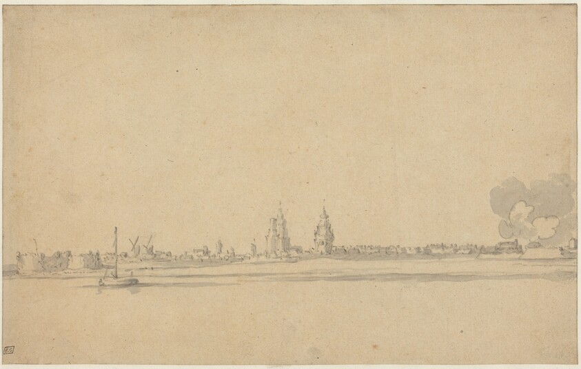 View of a Dutch Town (Delft?)