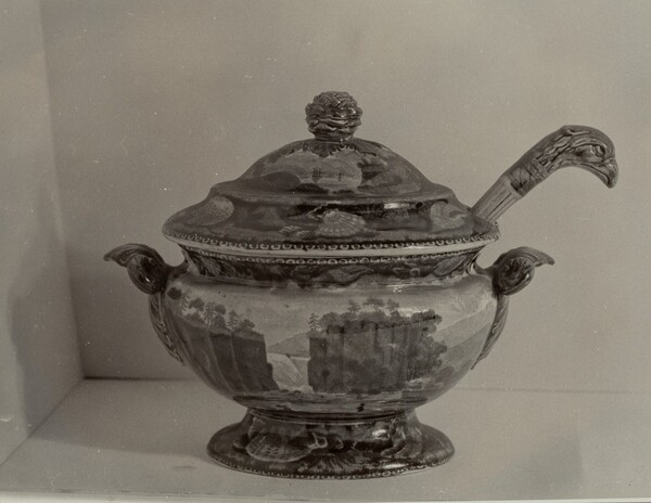 Soup Tureen - "Southern Passaic Falls"