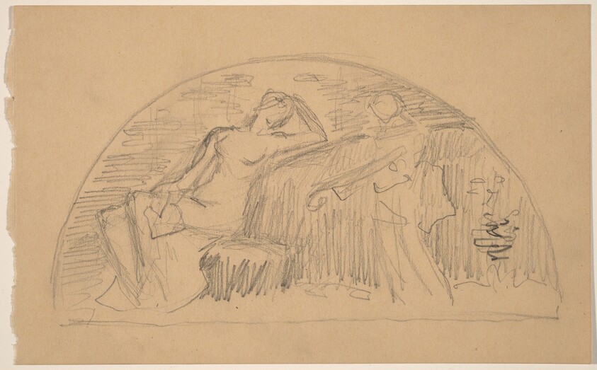 Study for a Lunette