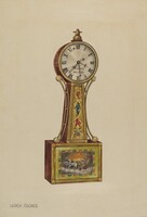 Banjo Clock, Ulrich Fischer, c. 1937