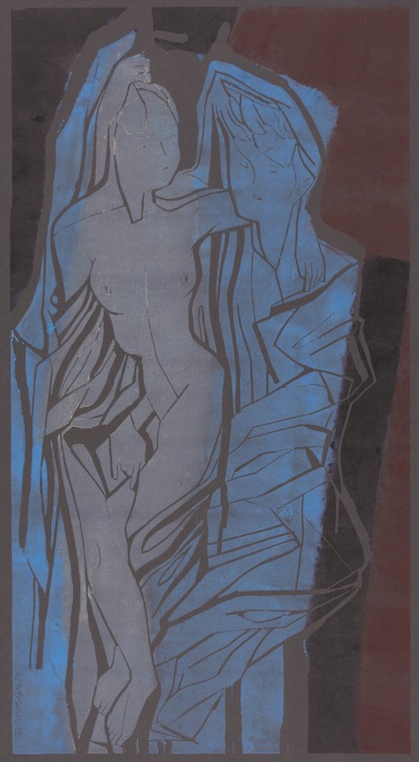 Reunion of Cupid and Psyche (Wiederkehr von Amor und Psyche)