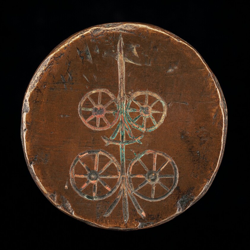 The Heraldic Carro [reverse]