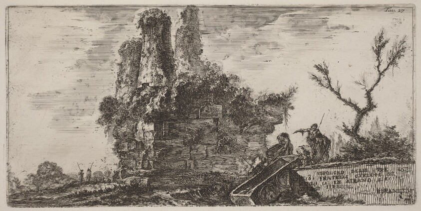 Sepolcro delle trè fratelli Curiati in Albano