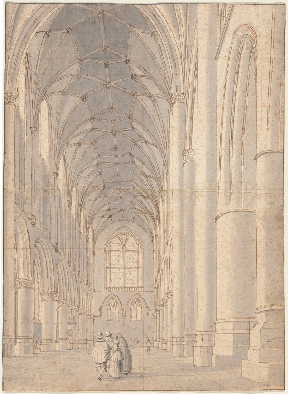 Interior of Saint Bavo's Church, Haarlem