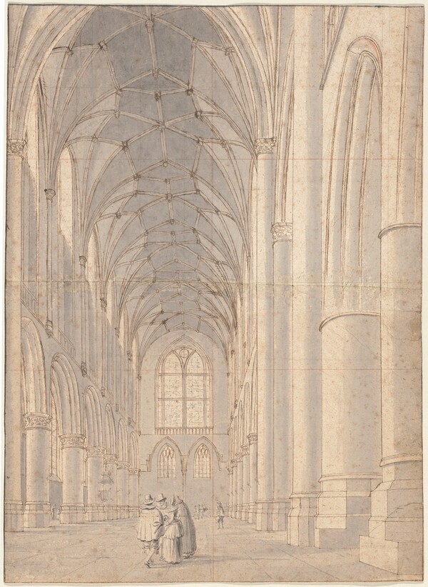 Interior of Saint Bavo's Church, Haarlem