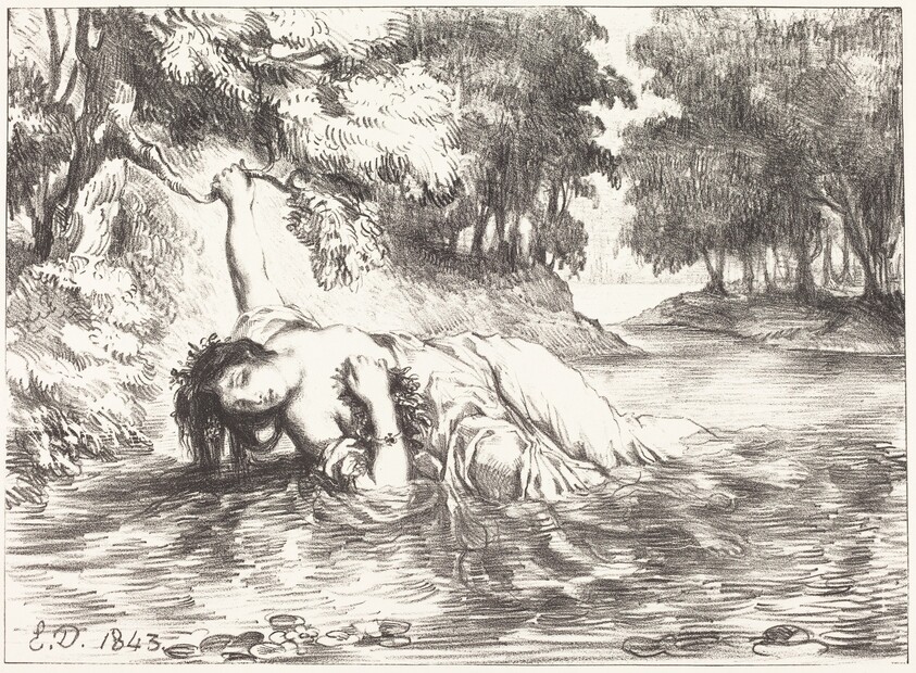The Death of Ophelia (Act IV, Scene VII)