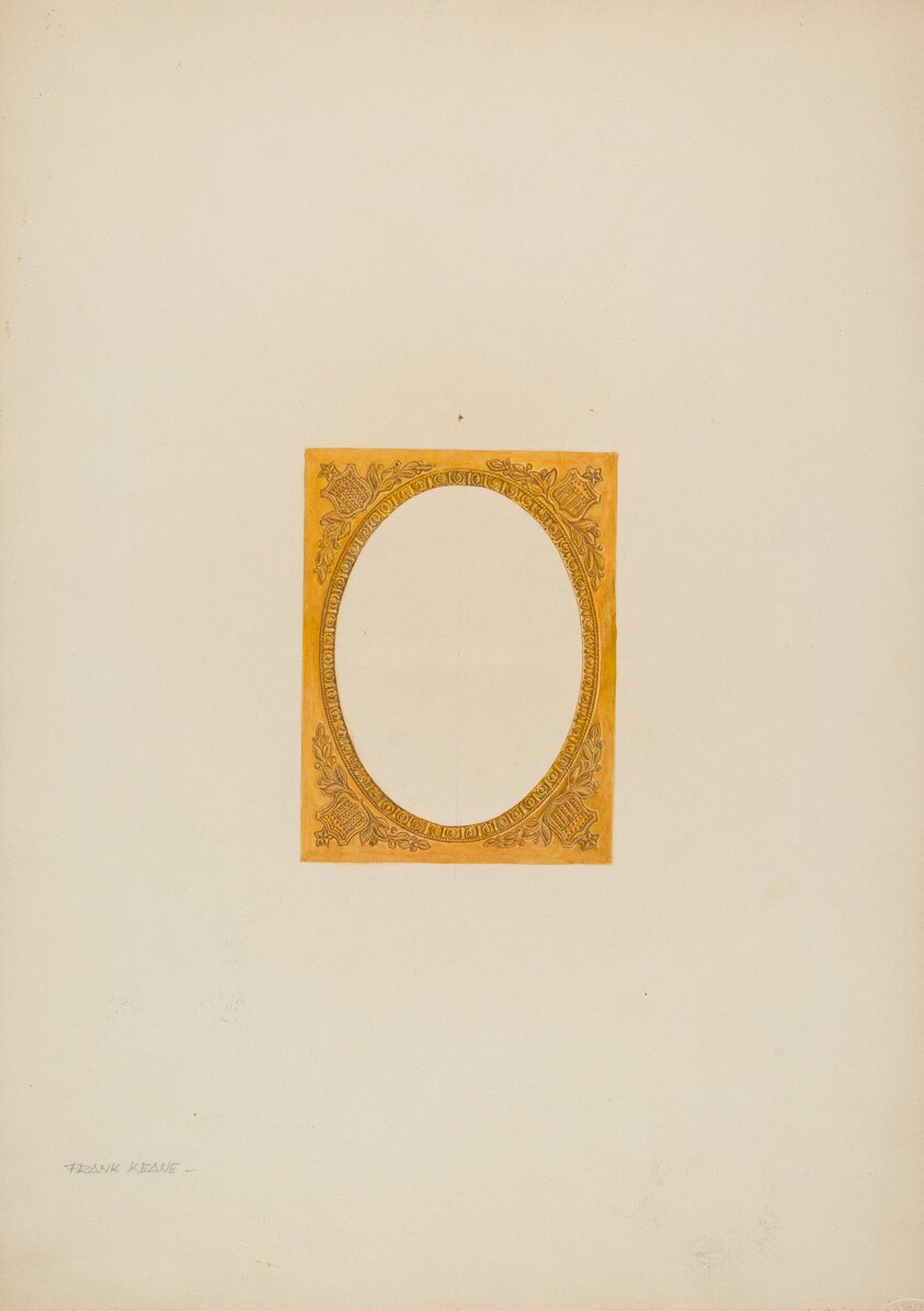 Metal Frame Daguerreotype (Brass)