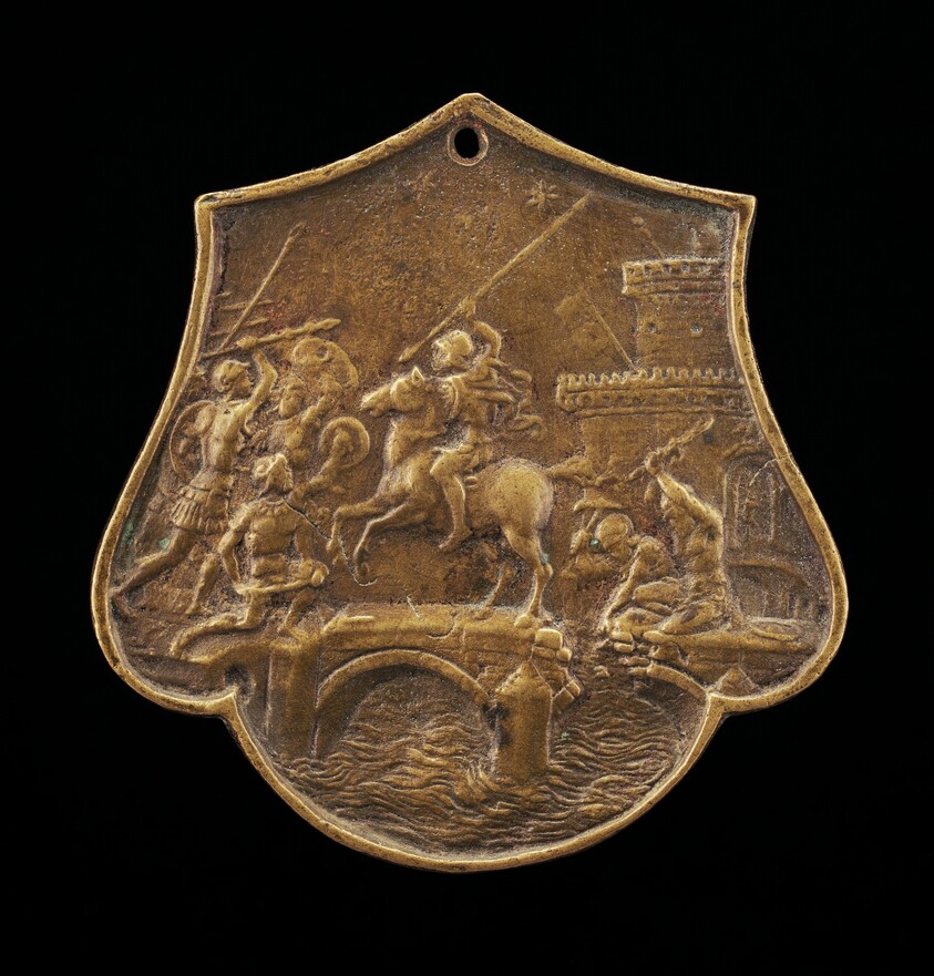 Horatius Cocles Defending the Bridge