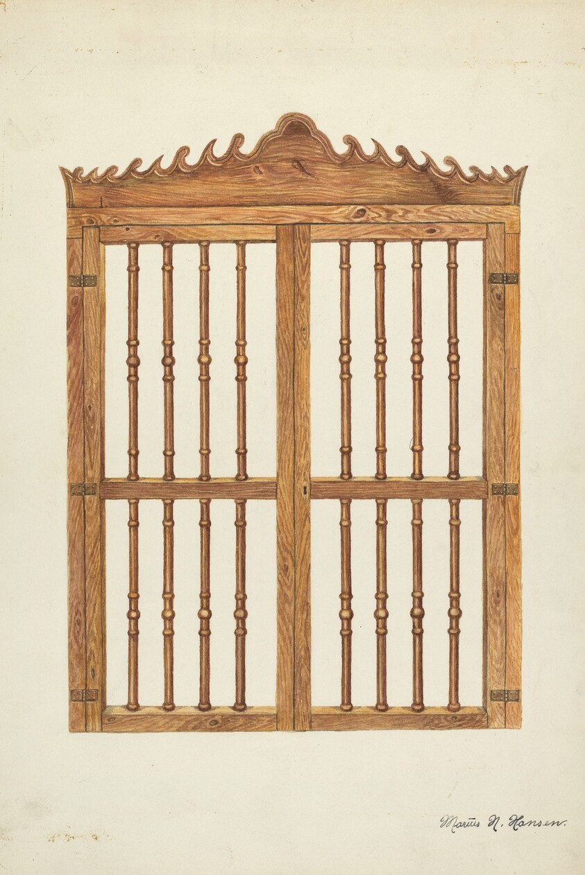 Grille Doors of Wood