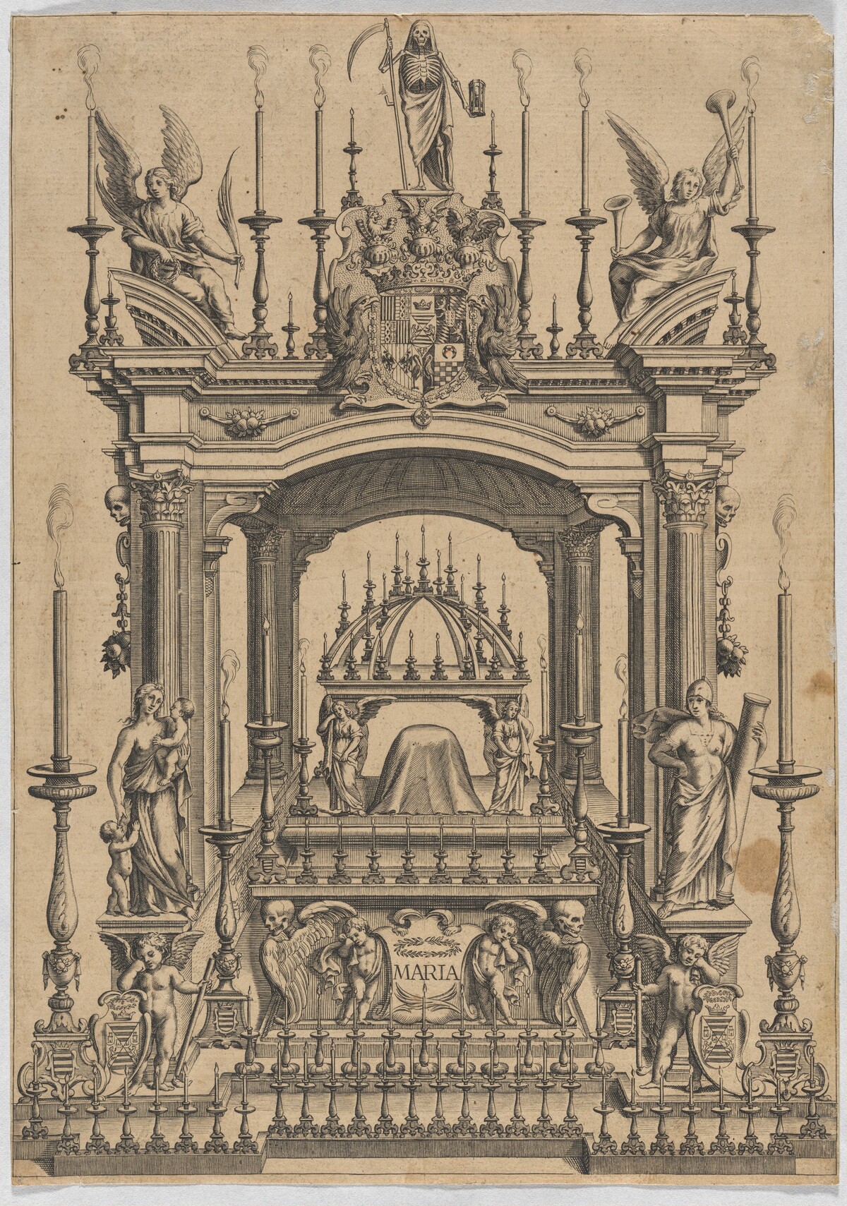 Catafalque for an Unknown Woman Named Maria
