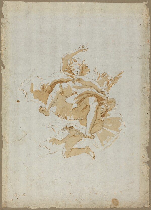 Drawing for a Ceiling Fresco