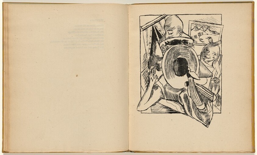 Möbliert (Furnished Room) (plate 5) from Stadtnacht (City Night)