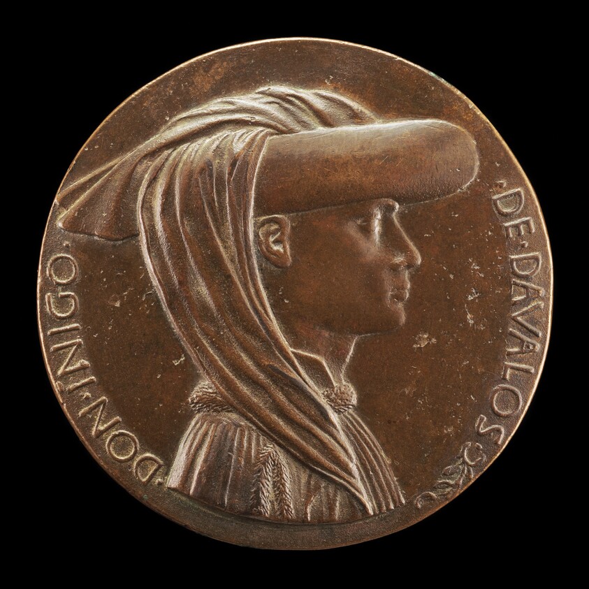 Don Iñigo d'Avalos, d. 1484, Grand Chamberlain of Naples 1449 [obverse]