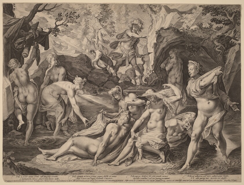 Diana Surprised by Actaeon