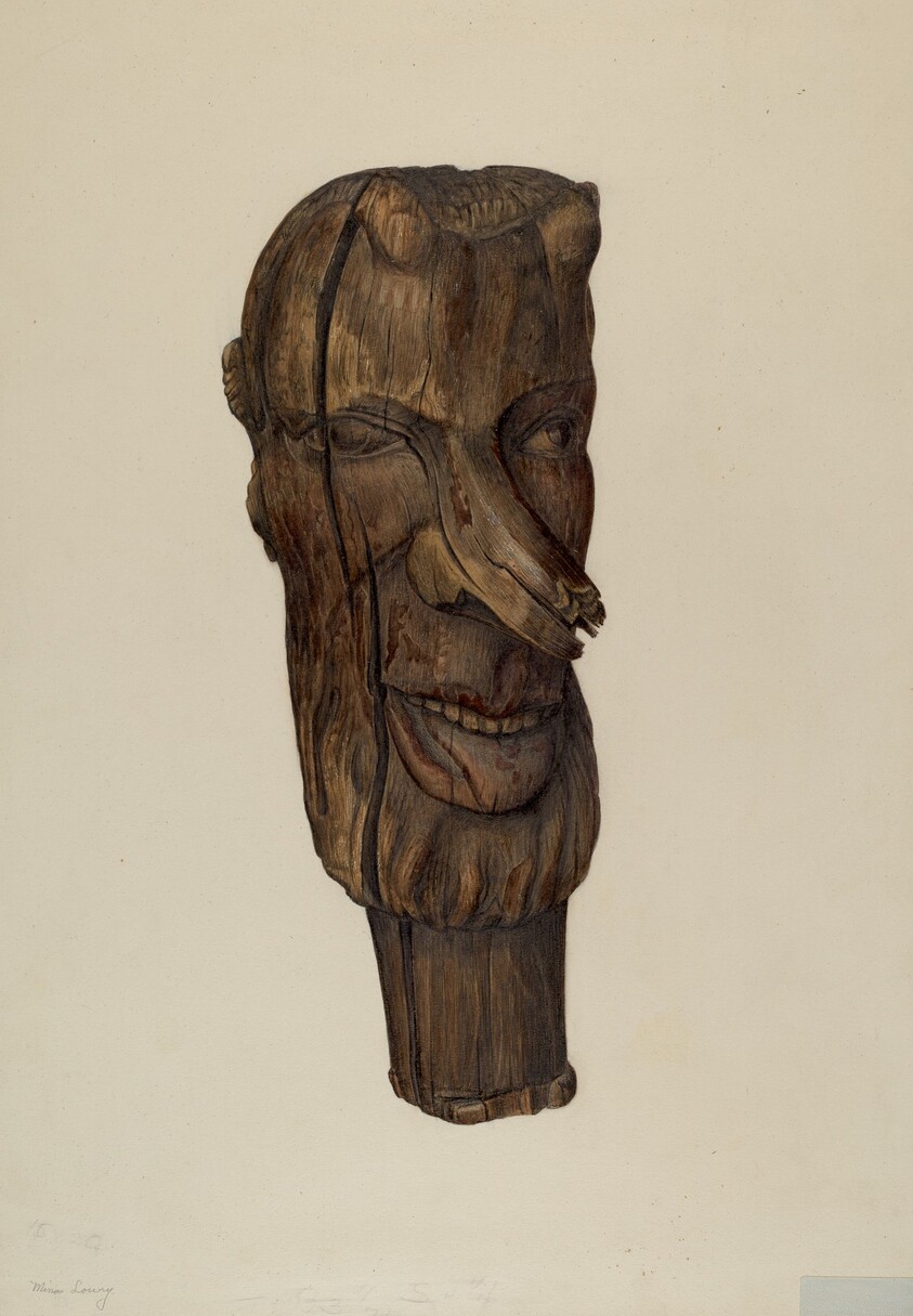 Hitching Post Finial